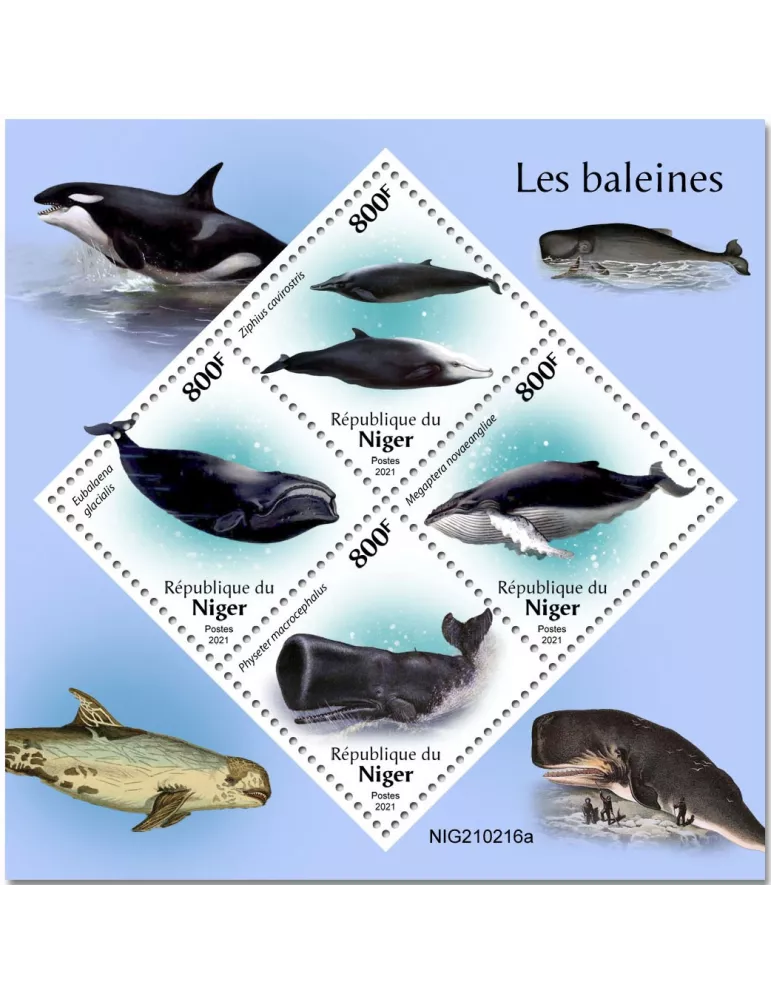 n° 6206/6209 - Timbre NIGER Poste