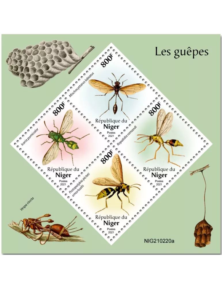 n° 6222/6225 - Timbre NIGER Poste