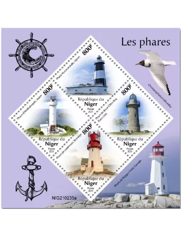 n° 6282/6285 - Timbre NIGER Poste
