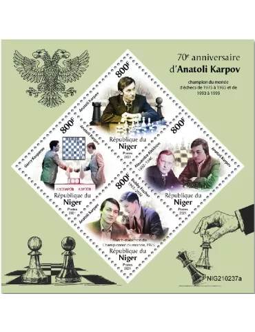 n° 6290/6293 - Timbre NIGER Poste