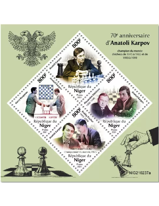 n° 6290/6293 - Timbre NIGER Poste