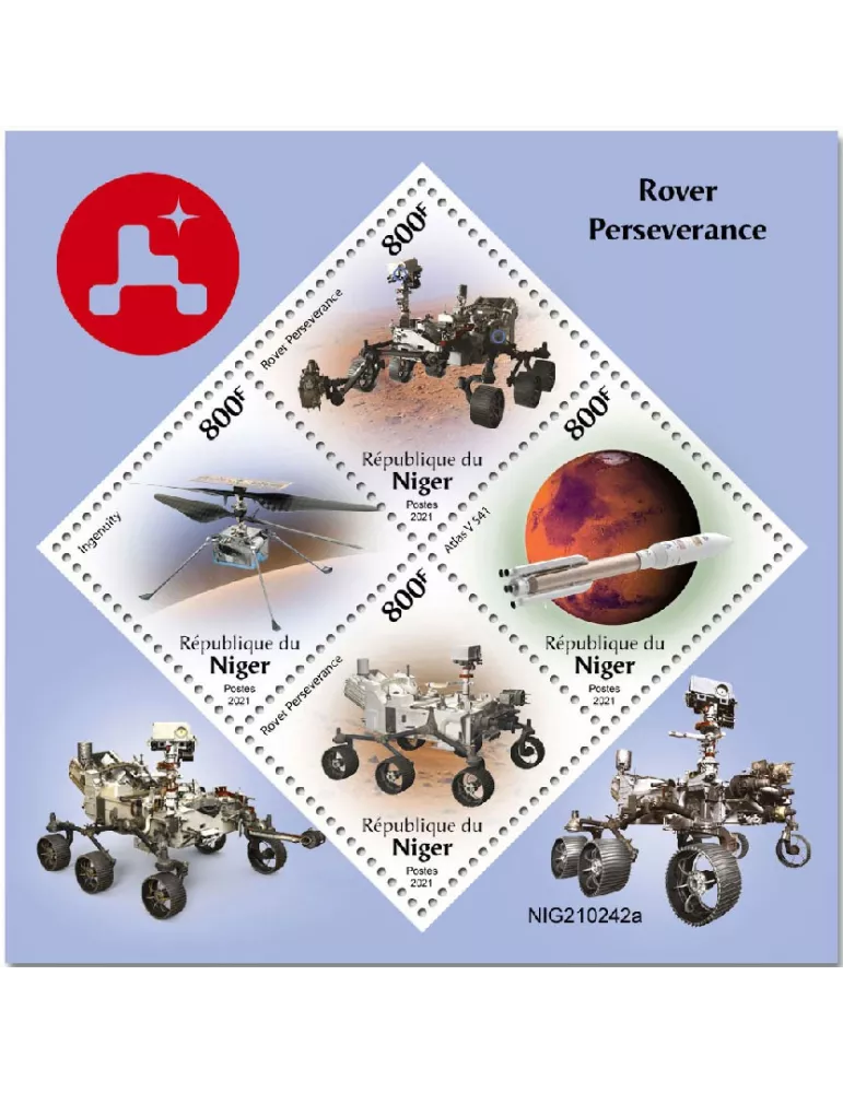 n° 6310/6313 - Timbre NIGER Poste