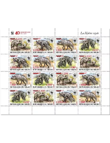 n° 6350/6353 - Timbre NIGER Poste