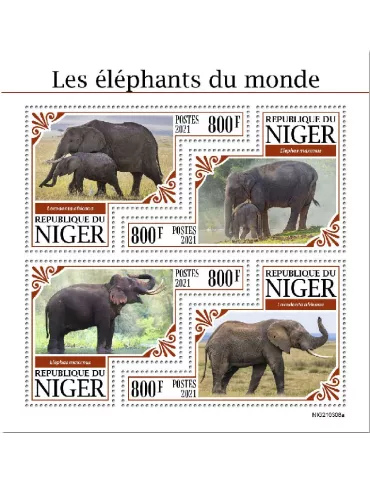 n° 6390/6393 - Timbre NIGER Poste