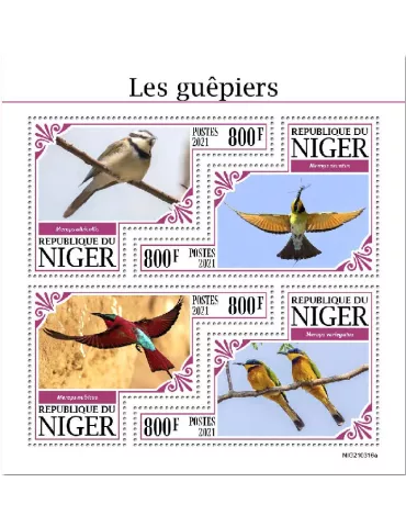 n° 6422/6425 - Timbre NIGER Poste