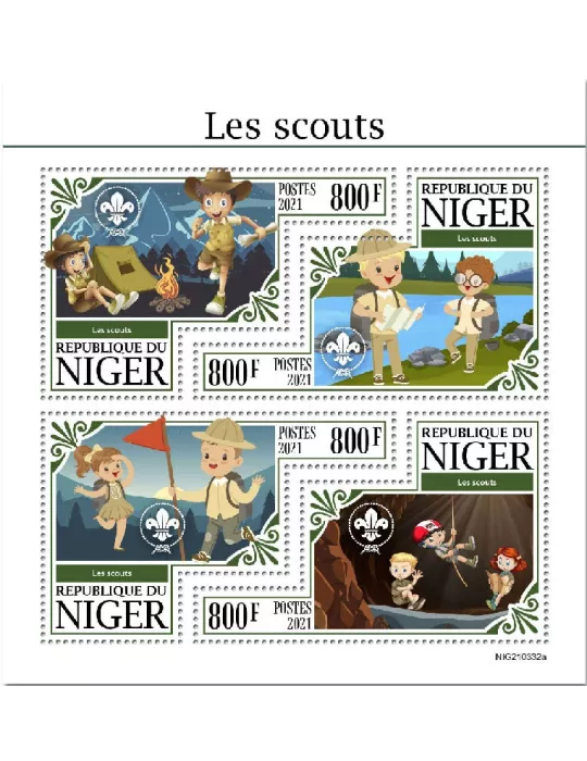 n° 6463/6466 - Timbre NIGER Poste