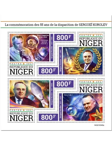n° 6495/6498 - Timbre NIGER Poste