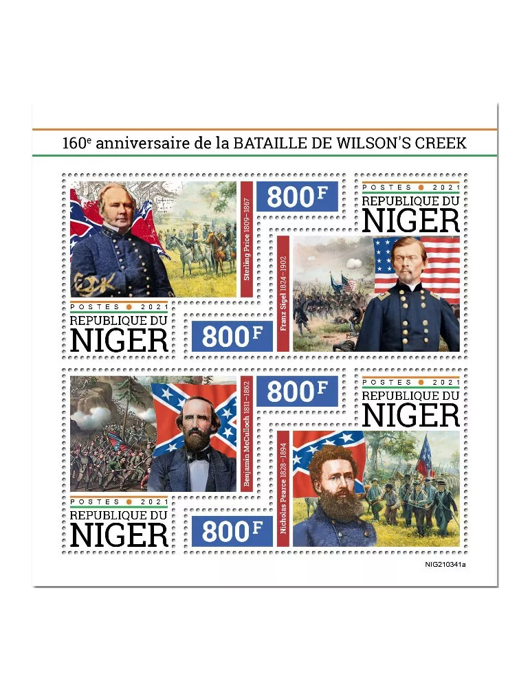 n° 6499/6502 - Timbre NIGER Poste