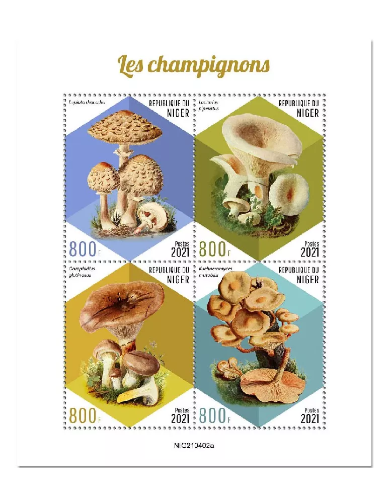 n° 6537/6540 - Timbre NIGER Poste