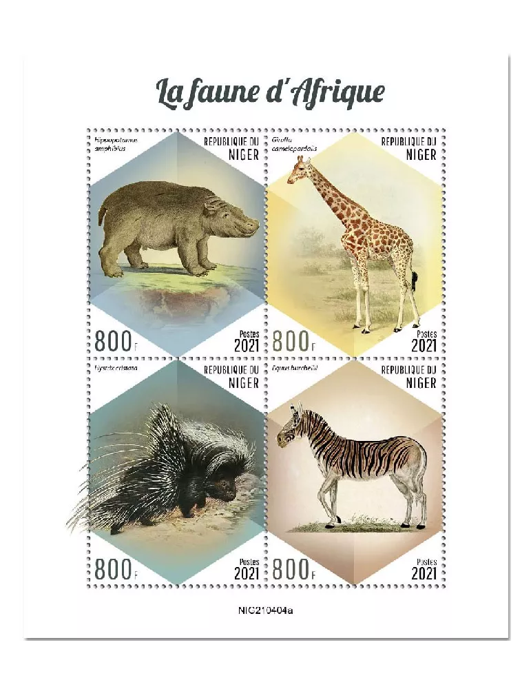 n° 6545/6548 - Timbre NIGER Poste