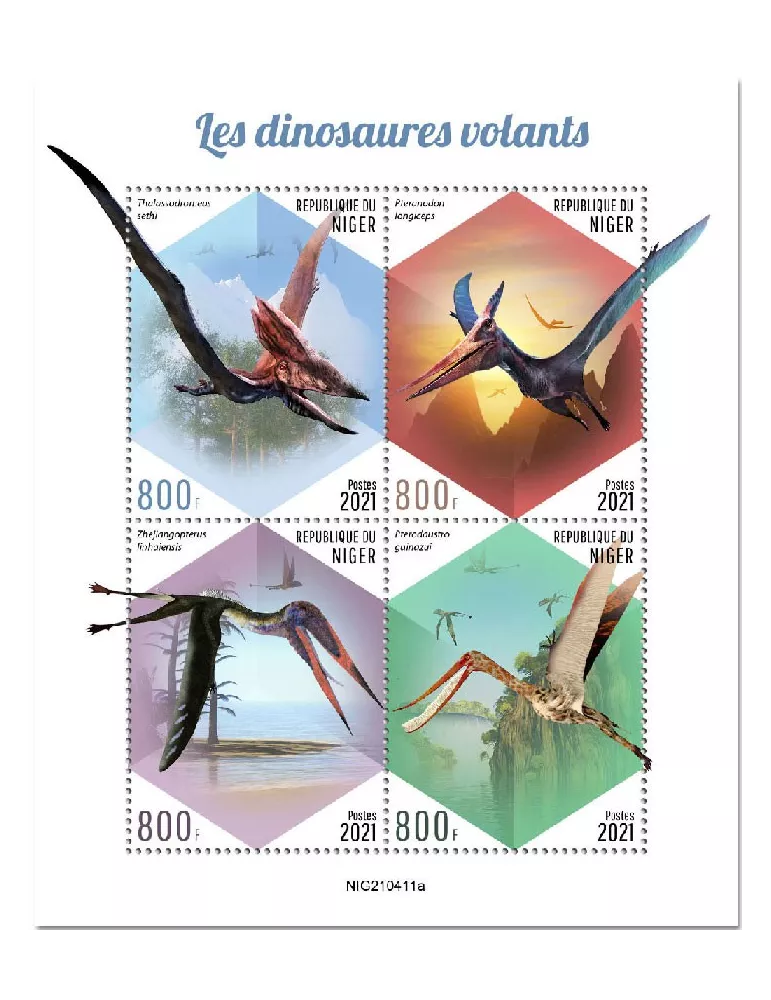 n° 6573/6576 - Timbre NIGER Poste