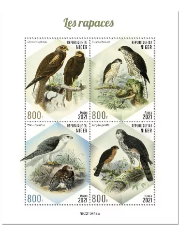 n° 6589/6592 - Timbre NIGER Poste