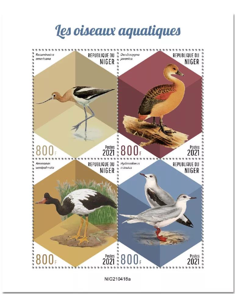 n° 6593/6596 - Timbre NIGER Poste