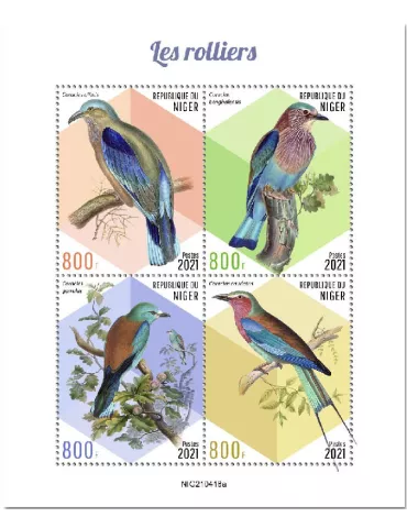 n° 6601/6604 - Timbre NIGER Poste