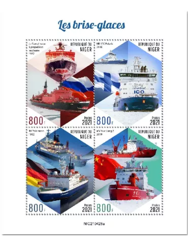 n° 6641/6644 - Timbre NIGER Poste