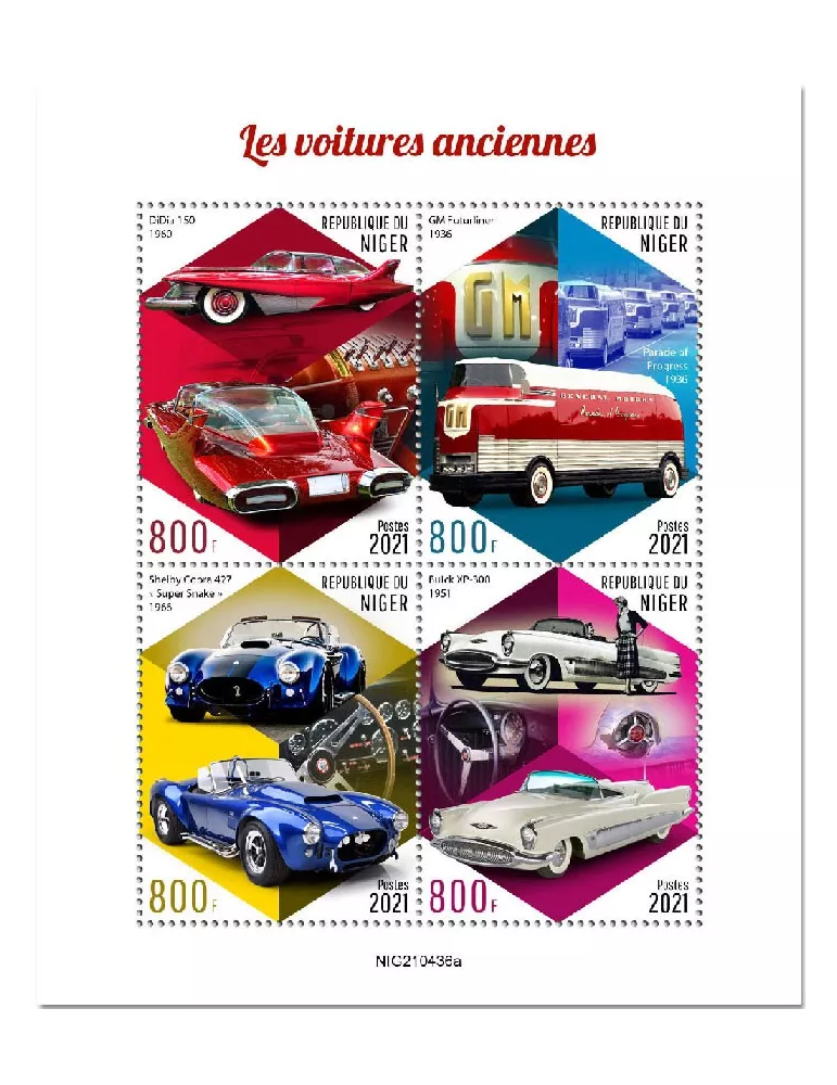 n° 6673/6676 - Timbre NIGER Poste