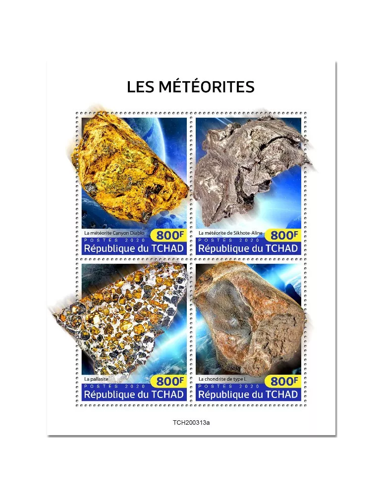 n° 2551/2554 - Timbre TCHAD Poste