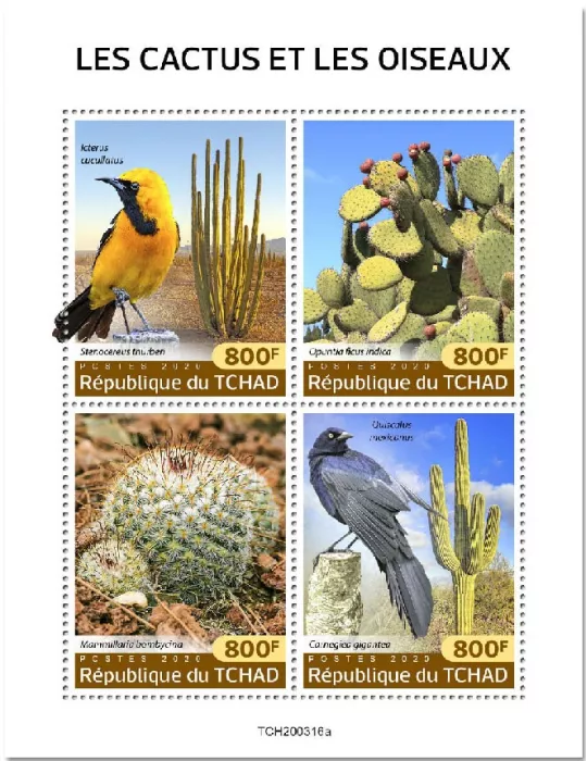 n° 2563/2566 - Timbre TCHAD Poste