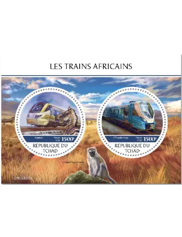 n° 2591/2592 - Timbre TCHAD Poste