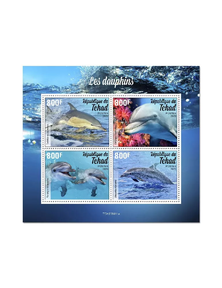 n° 2641/2644 - Timbre TCHAD Poste