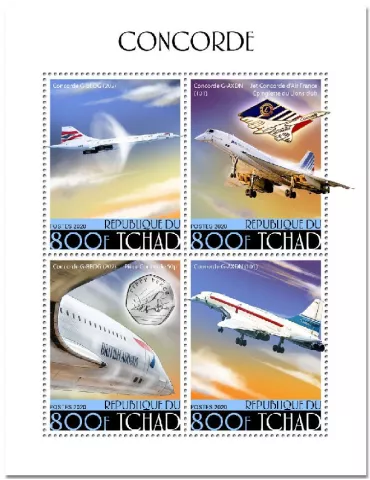 n° 2669/2672 - Timbre TCHAD Poste