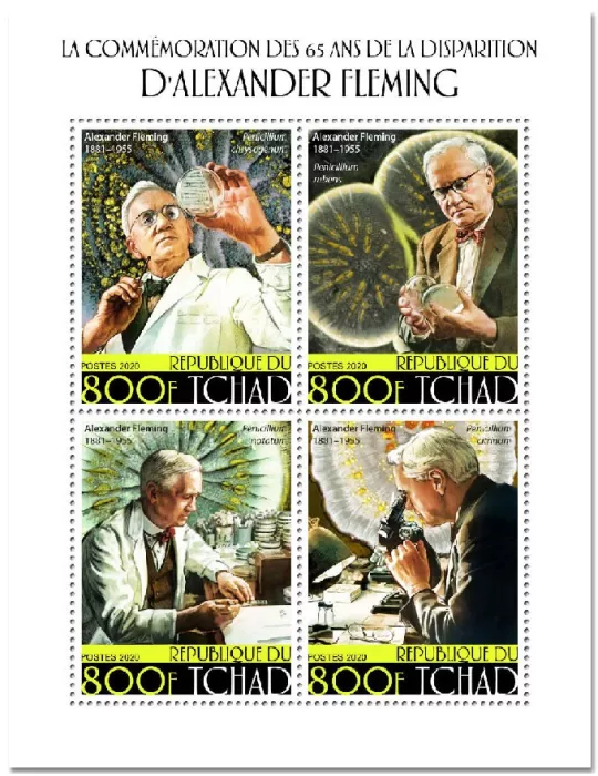 n° 2677/2680 - Timbre TCHAD Poste