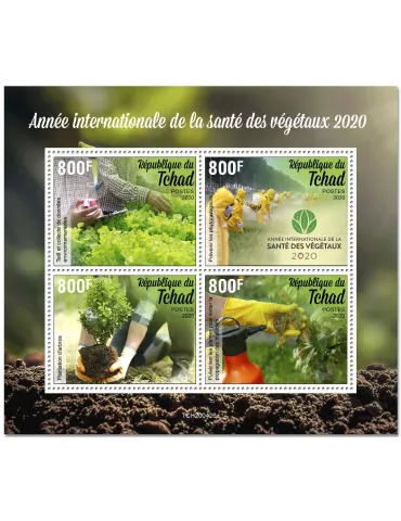 n° 2701/2704 - Timbre TCHAD Poste