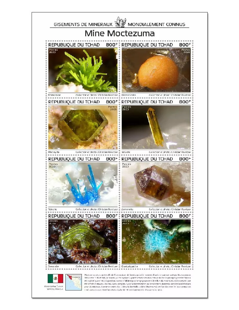 n° 2745/2752 - Timbre TCHAD Poste