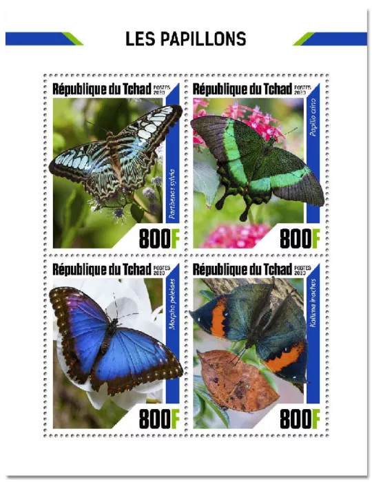 n° 2777/2780 - Timbre TCHAD Poste