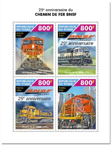 n° 2801/2804 - Timbre TCHAD Poste