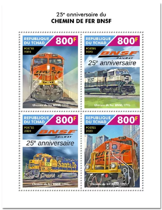 n° 2801/2804 - Timbre TCHAD Poste