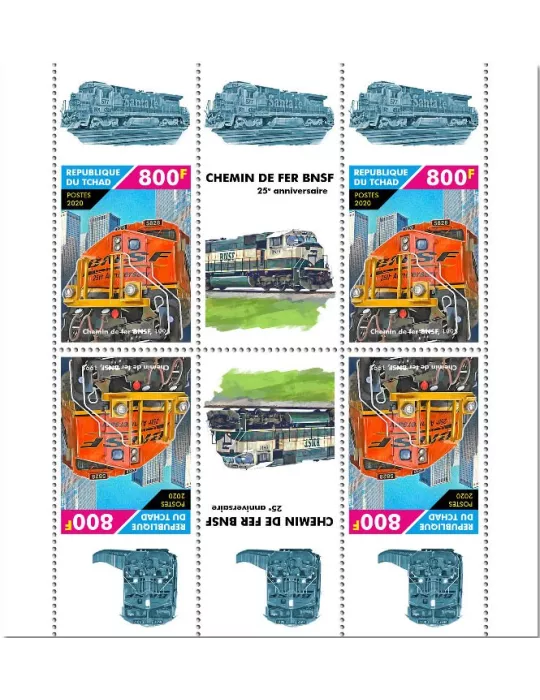 n° 2805/2812 - Timbre TCHAD Poste