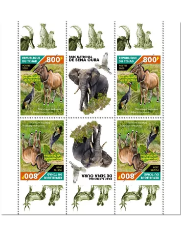 n° 2914/2921 - Timbre TCHAD Poste