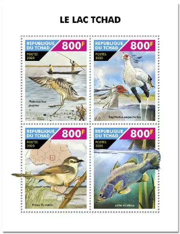 n° 2922/2925 - Timbre TCHAD Poste