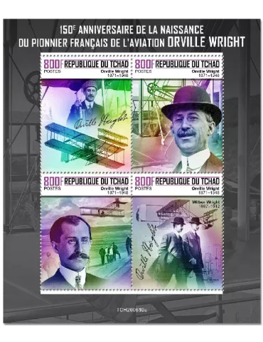 n° 3060/3063 - Timbre TCHAD Poste