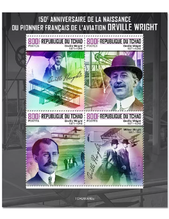 n° 3060/3063 - Timbre TCHAD Poste