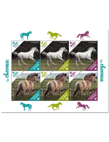 n° 3084/3089 - Timbre TCHAD Poste