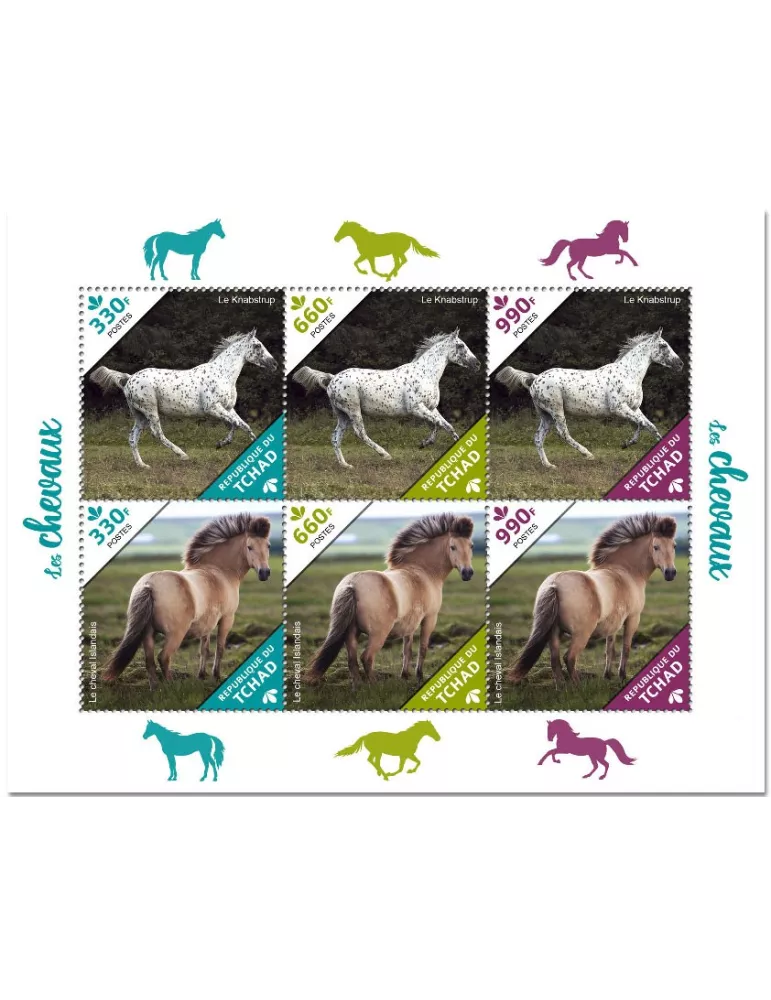 n° 3084/3089 - Timbre TCHAD Poste