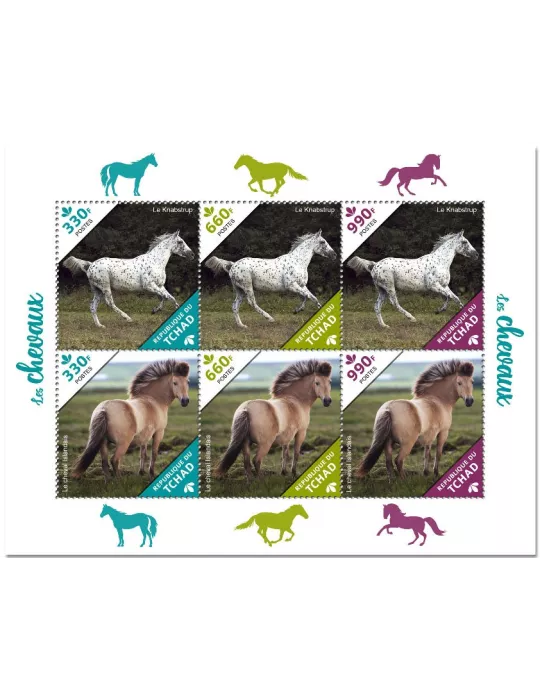 n° 3084/3089 - Timbre TCHAD Poste