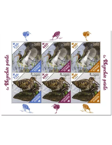 n° 3124/3129 - Timbre TCHAD Poste