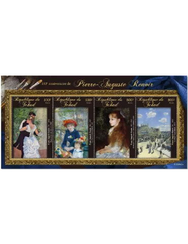 n° 3138/3141 - Timbre TCHAD Poste