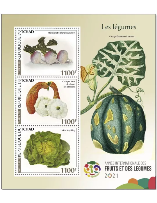 n° 3170/3172 - Timbre TCHAD Poste