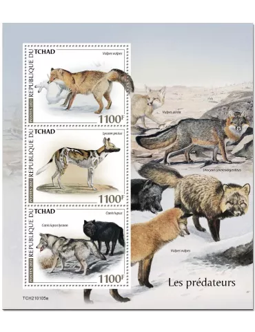 n° 3176/3178 - Timbre TCHAD Poste
