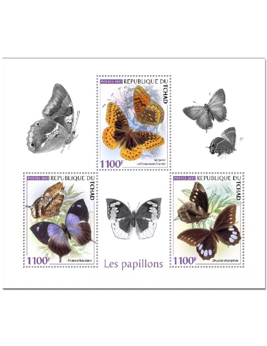 n° 3197/3199 - Timbre TCHAD Poste