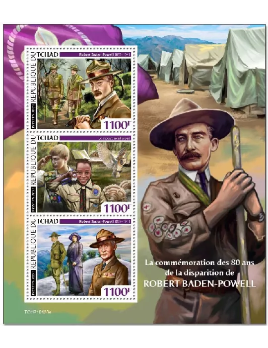 n° 3241/3243 - Timbre TCHAD Poste