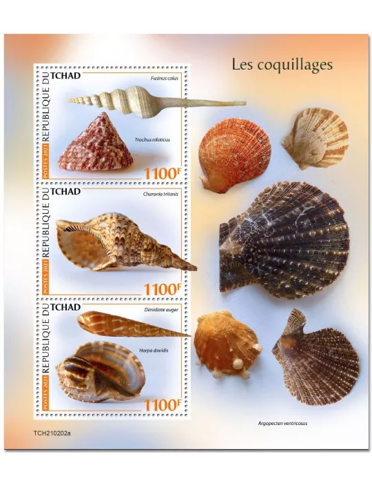 n° 3292/3294 - Timbre TCHAD Poste