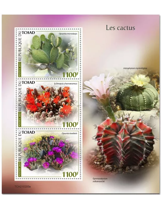 n° 3302/3304 - Timbre TCHAD Poste