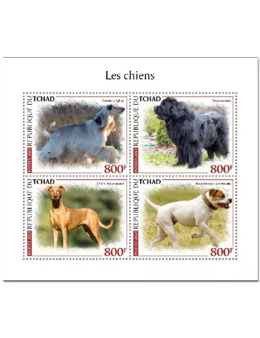 n° 3313/3316 - Timbre TCHAD Poste