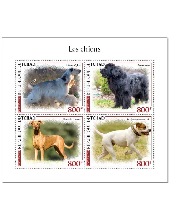 n° 3313/3316 - Timbre TCHAD Poste