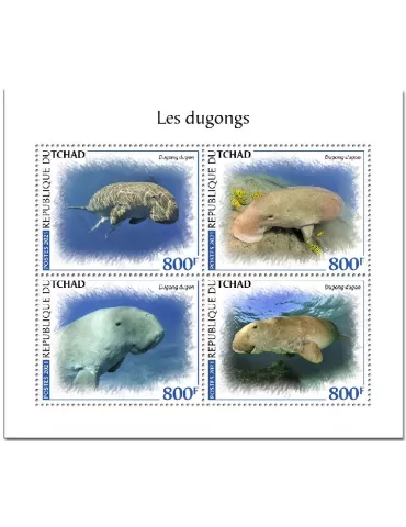 n° 3321/3324 - Timbre TCHAD Poste